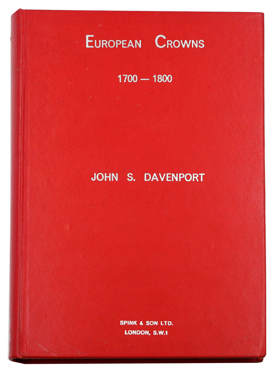 Katalog John S. Davenport - European Crowns 1700 – 1800, London 1964